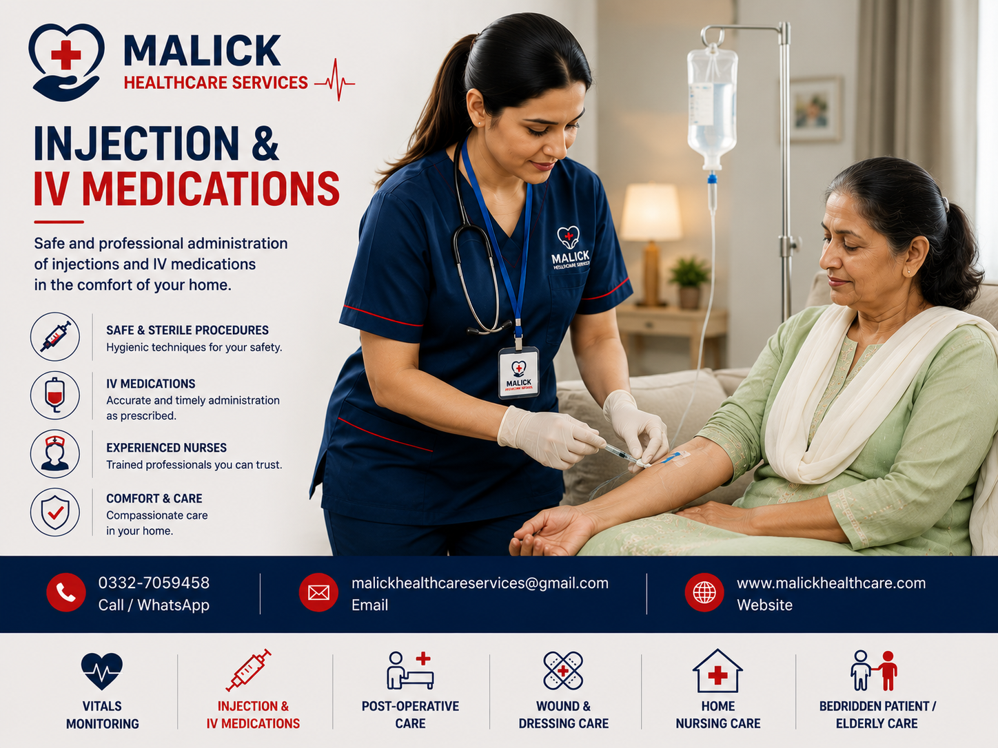Injection and IV Medications service