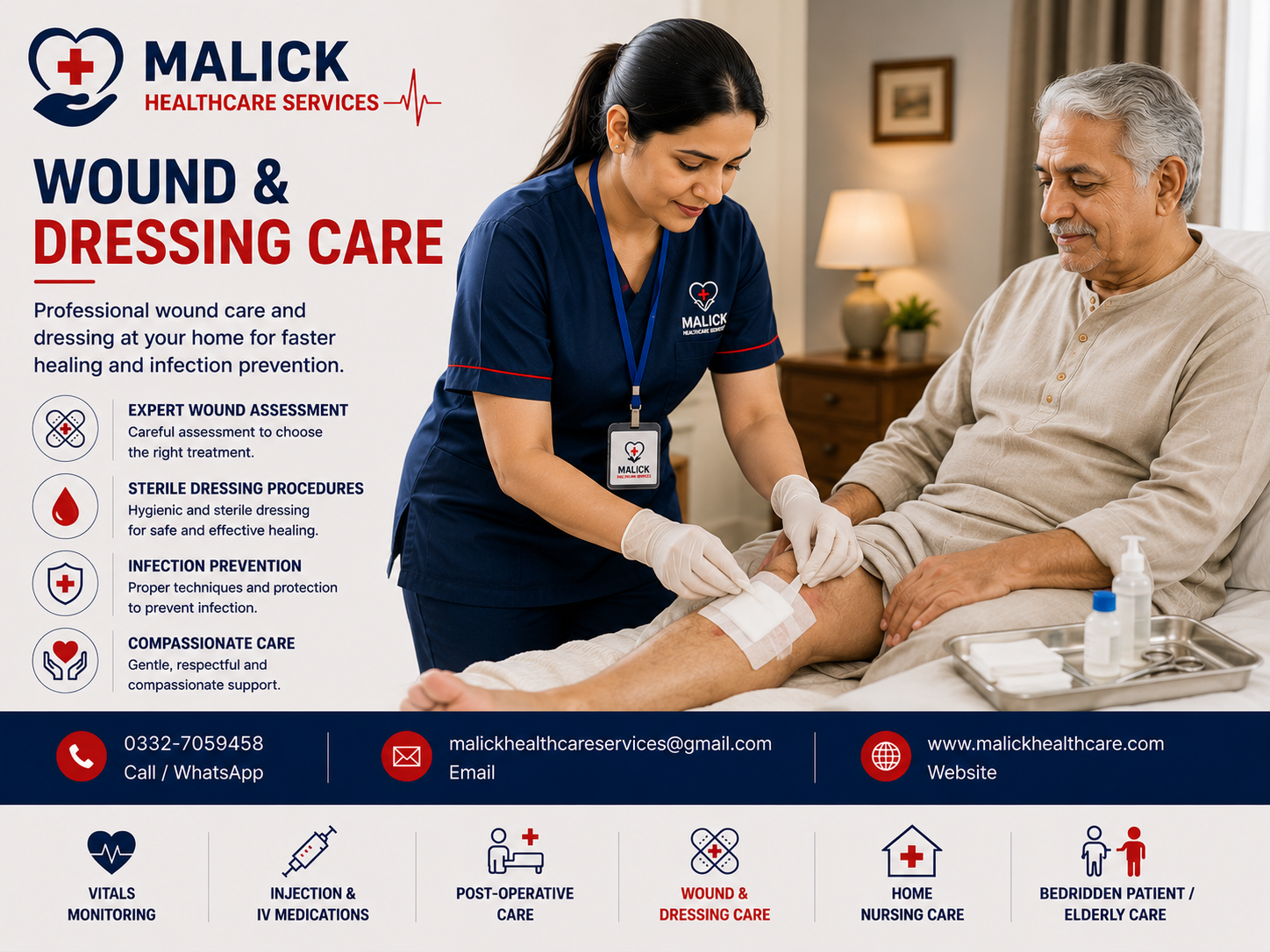 Wound and Dressing Care service