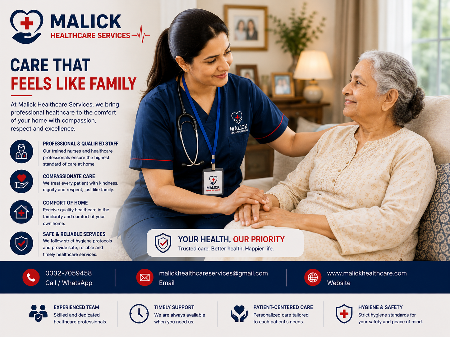 Care that feels like family - Malick Healthcare Services