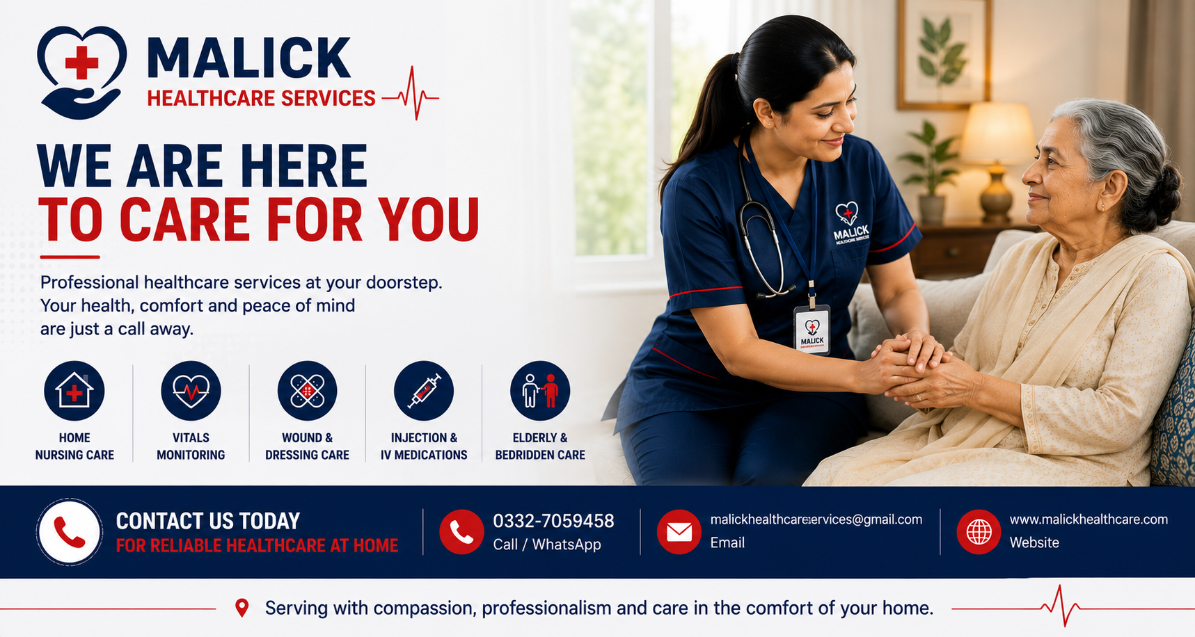 We are here to care for you - Malick Healthcare Services